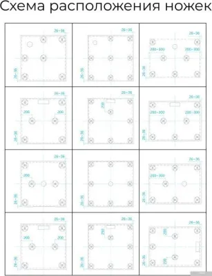 Душевой поддон RGW 16152010-01 100x100