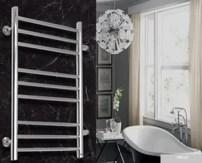 Полотенцесушитель Ростела Свирель V боковое подключение 1 1/4 7 перекладин 50x70 см