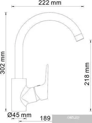 Смеситель Wasserkraft Lippe 4507