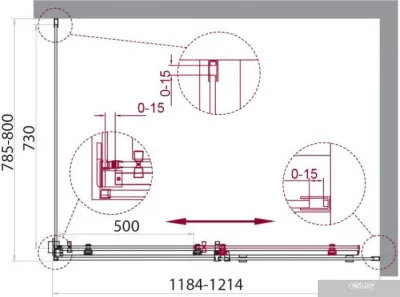 BelBagno ACQUA-AH-1-120/80-C-Cr