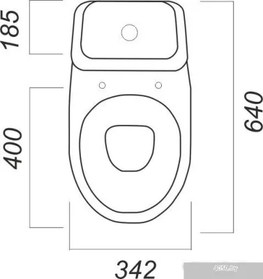 Унитаз Sanita Марс Комфорт MRSSACC01030413R