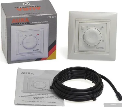Терморегулятор Aura LTC 030 (белый)
