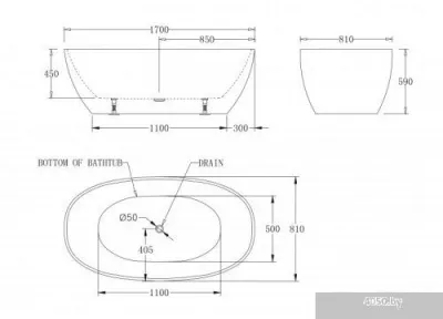 BelBagno BB81-1700-W0