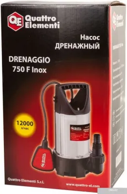 Quattro Elementi Drenaggio 750 F Inox