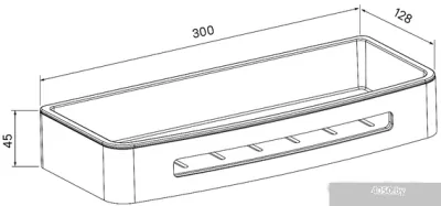 IDDIS Полка Optima Home SHE10SBi44