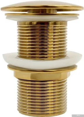 Донный клапан Rea Gold Klik-Klak (без отверстия для перелива)