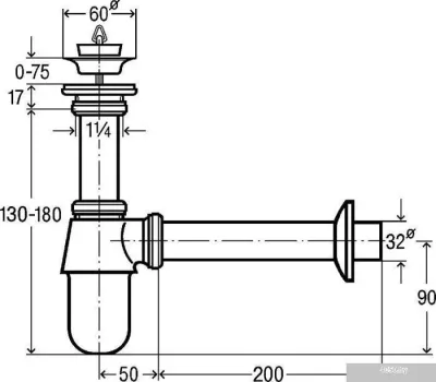 Сифон Viega 366681