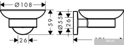 Hansgrohe Logis UA 41715000 (хром)