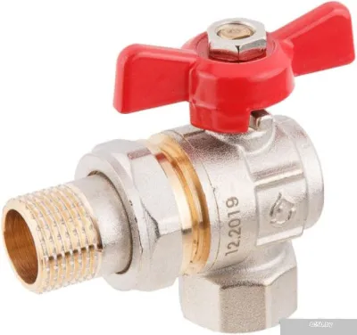 AV Engineering Шаровой кран угловой бабочка НР-ВН 1/2 AVE094012E