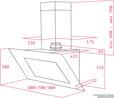 TEKA DVT 680 Black [40483530]