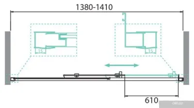 BelBagno DUE-BF-1-130-C-Cr