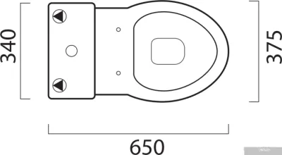 Унитаз GSI Panorama [661511]