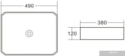 Умывальник BelBagno BB1386