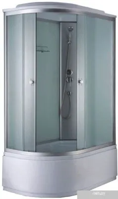 Душевая кабина Coliseum Simple T-120 R (белый/матовое стекло)