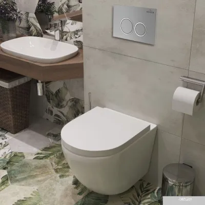 Roxen Antares One Rimless 6 в 1 StounFix Slim 530326 (кнопка: матовая)