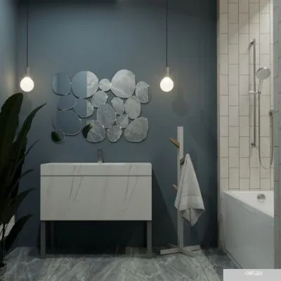 Ванна 1AcReal Тори 160х70 (с ножками)