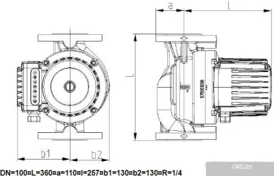 IMP Pumps GHNbasic II 100-190F PN10