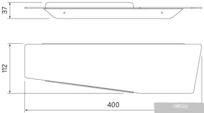 IDDIS Полка Slide SLISC00i44
