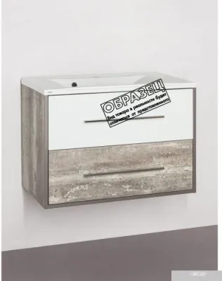 Style Line Тумба под умывальник Экзотик 90 2 ящика (подвесная)