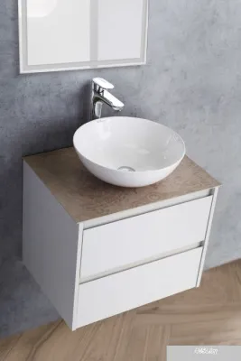 BelBagno Тумба под умывальник Kraft-600-2C-SO-BO (bianco opaco)