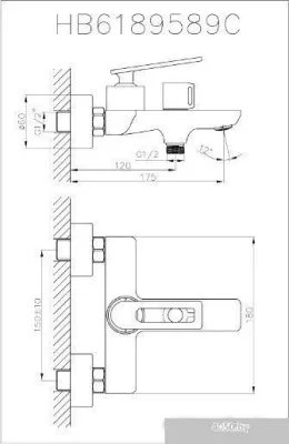 Haiba HB60589 (хром)