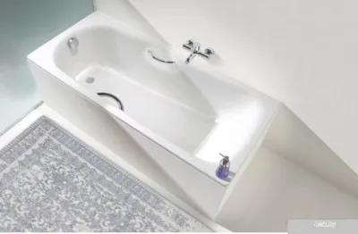 Ванна Kaldewei Saniform Plus Star 336 170x75 (easy-clean, ножки, ручки)