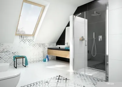 Душевая дверь Deante Moon 110 KTM 013P