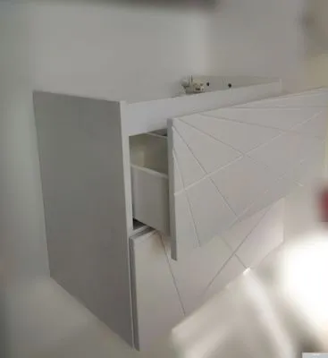 Garda Тумба под умывальник Geometry 38н_700_PVС (белый глянец)