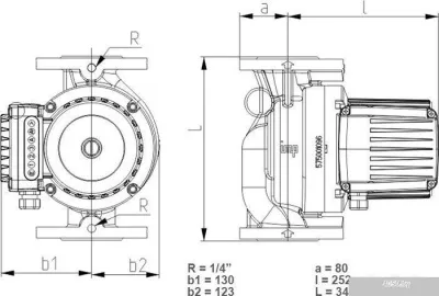Насос IMP Pumps GHNbasic 65-70F (979522809)