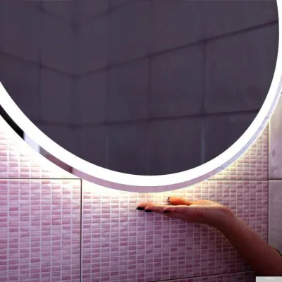 Пекам Зеркало с подсветкой Marta 2 80x60 (с сенсором на движение)