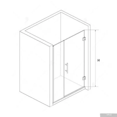 RGW HO-012 350601212-11 120 (хром/прозрачное стекло)