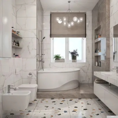 Унитаз Lavinia Boho Relfix Aveo Rimless 6 в 1 77050213 (белое стекло)