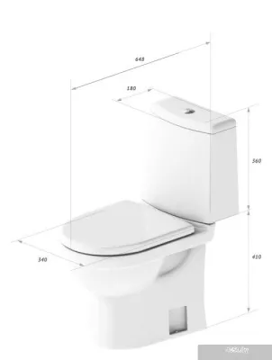 Унитаз Sanita Luxe Next SL DM NXTSLCC01040622