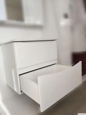 Garda Тумба под умывальник Shell 9н_700_PVC (белый глянец)