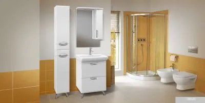 Belux Тумба с умывальником Венеция-Милан Н55-02 (1, белый)