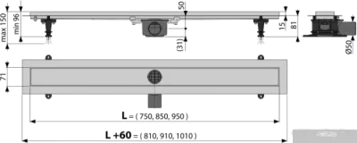 Alcaplast APZ13-Double9-950