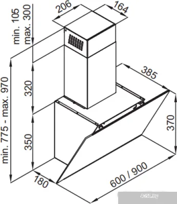 MAUNFELD Aurora 90 (черный матовый)