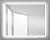 BelBagno Зеркало SPC-MAR-1000-800-LED-TCH