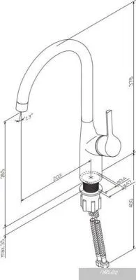 AM.PM Spike F9S07000 (хром)