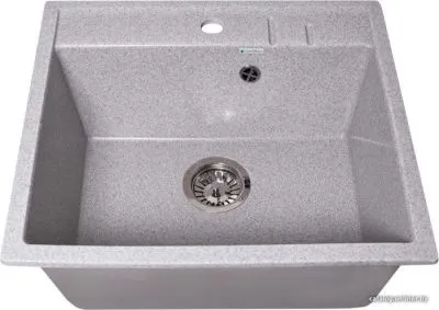 Кухонная мойка GranAlliance G-21 Maxi (серый, без сифона)