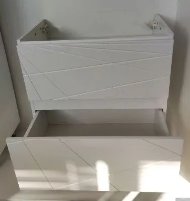 Garda Тумба под умывальник Geometry 38н_700_PVС (белый глянец)