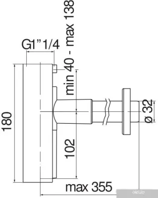 Nobili Rubinetterie AV00107/10WM (полярный белый)