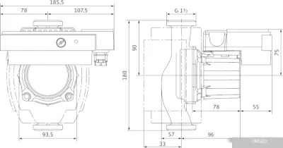 Насос Wilo Stratos ECO 25/1-5-BMS
