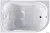 Ванна Royal Bath Norway 180x120L RB331100 (с каркасом)