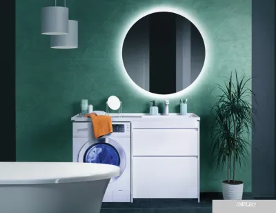 Belux Тумба под умывальник Прометей Н 70-02 (1, белый глянцевый)