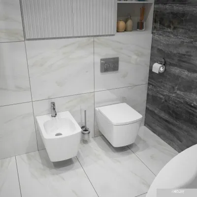 Унитаз Lavinia Boho Relfix Aveo Rimless 6 в 1 77040126 (хром пластик)