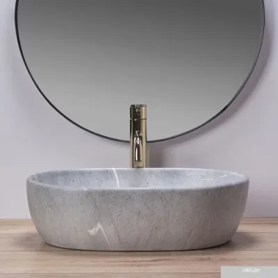 Умывальник Rea Lara (серый)