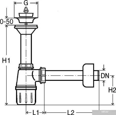 Сифон Viega 103927