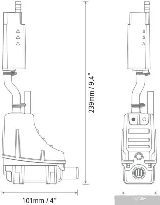 Aspen Pumps Silent+ Mini Lime (белый)