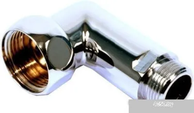 Ростела Угловая 1x1/2 г/ш 741SCH1004 (хром)